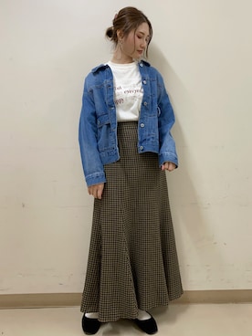 mizukiさん（レディース・160cm）の春コーディネート