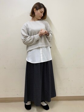 mizukiさん（レディース・160cm）の秋コーディネート