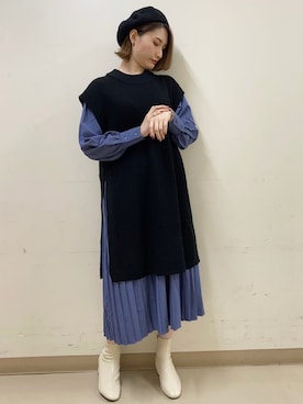 mizukiさん（レディース・160cm）の秋コーディネート