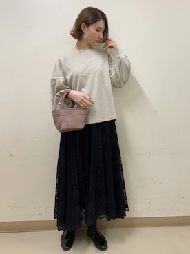 mizukiさん（レディース・160cm）の秋コーディネート