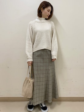 mizukiさん(レディース・160cm)の冬コーディネート