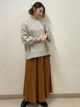 mizukiさん（レディース・160cm）の秋コーディネート