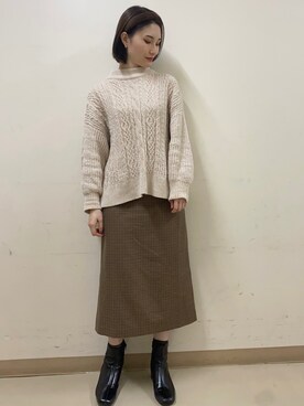 mizukiさん(レディース・160cm)の秋コーディネート