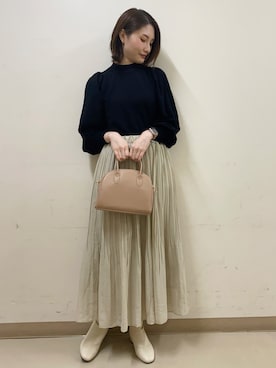 mizukiさん（レディース・160cm）の冬コーディネート