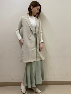 mizukiさん（レディース・160cm）の春コーディネート