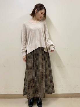 mizukiさん（レディース・160cm）の秋コーディネート