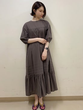 「カンフーシューズ」｜mizukiさん（レディース・160cm）の夏コーディネート