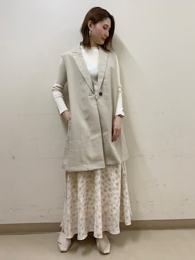 mizukiさん（レディース・160cm）の春コーディネート