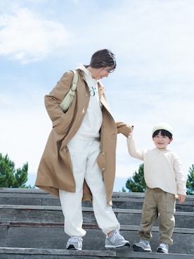 「TOFF&LOADSTONE（トフアンドロードストーン）のアイテム（ハンドバッグ）」を使った、ヤマサキ サオリさん（レディース・169cm）の秋コーディネート