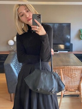 ヤマサキ サオリさん（レディース・169cm）の冬コーディネート