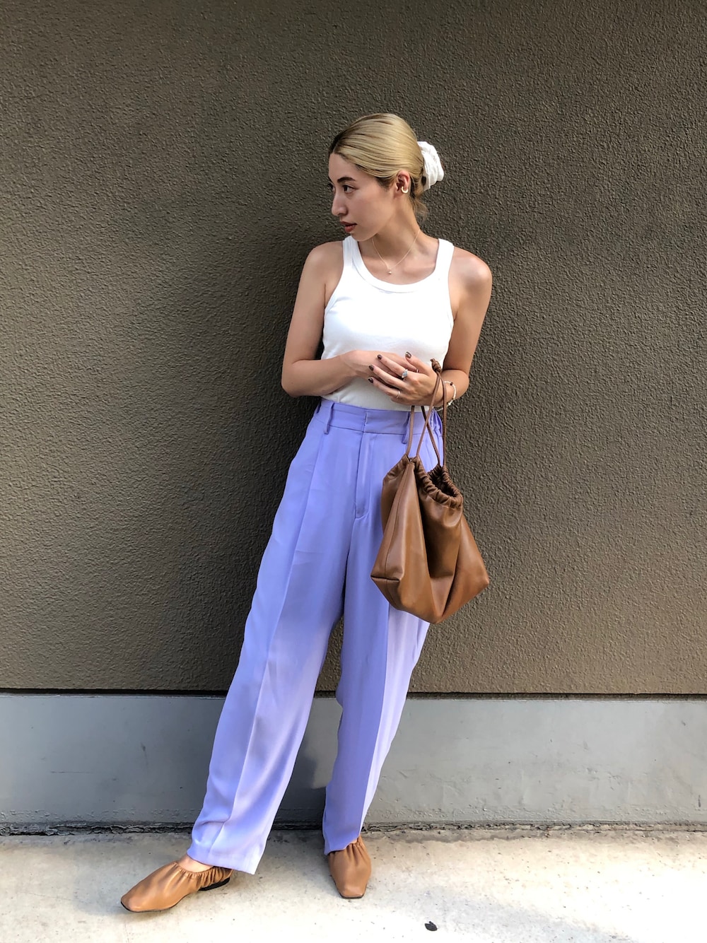 PELLICO SUNNY/ペリーコサニー】 アンクレットギャザーバレエを使った