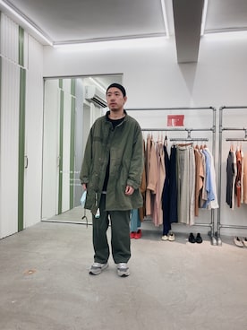 「plain-me（プレインミー）のアイテム」を使った、Adam.Cさん（メンズ・171cm）の秋コーディネート