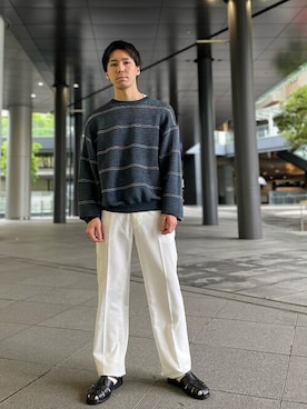 一谷さん(メンズ・174cm)の春コーディネート