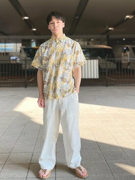 一谷さん（メンズ・174cm）の春コーディネート