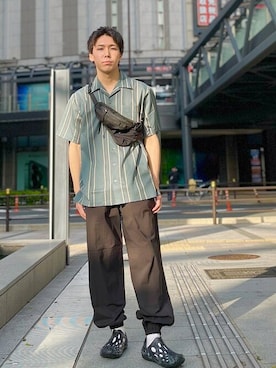 一谷さん（メンズ・174cm）の夏コーディネート