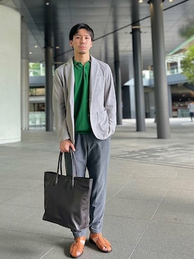 一谷さん（メンズ・174cm）の夏コーディネート