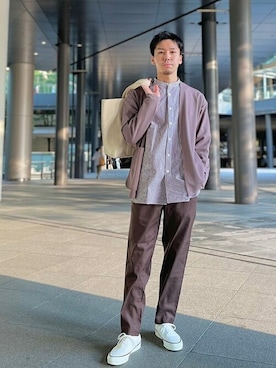 一谷さん（メンズ・174cm）の夏コーディネート