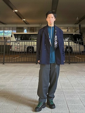 一谷さん（メンズ・174cm）の秋コーディネート