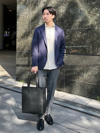 一谷(SHIPS グランフロント大阪店)｜SHIPSのトートバッグを使っ