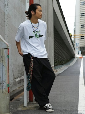 BENCH AT THE GREENEさん（メンズ・175cm）の夏コーディネート