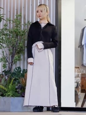 「Firsthand（ファーストハンド）のアイテム（ワンピース/ドレス）」を使った、Firsthandさん（レディース・156cm）の秋コーディネート
