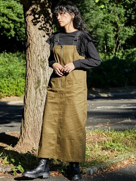 「Firsthand（ファーストハンド）のアイテム（ワンピース/ドレス）」を使った、Firsthandさん（レディース・164cm）の秋コーディネート