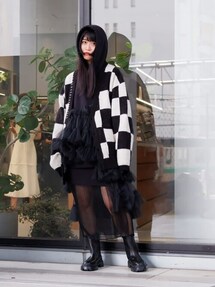 VIVIANO（ヴィヴィアーノ）の「VIVIANO/ヴィヴィアーノ Tiered Tulle