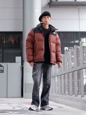 「Firsthand（ファーストハンド）のアイテム（スウェット）」を使った、Firsthandさん（メンズ・172cm）の秋コーディネート