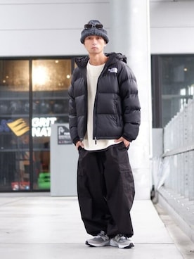 「Firsthand（ファーストハンド）のアイテム（スウェット）」を使った、Firsthandさん（メンズ・172cm）の秋コーディネート