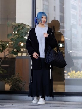 「knit」｜Firsthandさん（レディース・156cm）の冬コーディネート