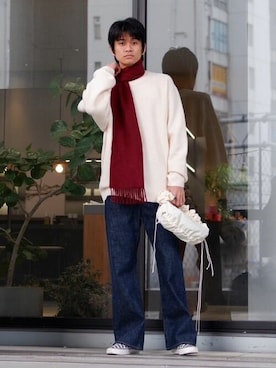 「Firsthand（ファーストハンド）のアイテム」を使った、Firsthandさん（メンズ・170cm）の冬コーディネート