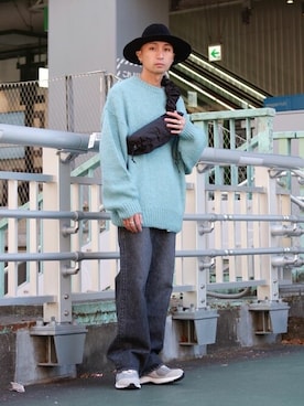 「Firsthand（ファーストハンド）のアイテム」を使った、Firsthandさん（メンズ・172cm）の冬コーディネート