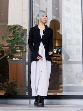 「Firsthand（ファーストハンド）のアイテム（ワンピース/ドレス）」を使った、Firsthandさん（レディース・156cm）の冬コーディネート