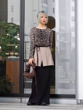 BASERANGEのスカートを使った人気ファッションコーディネート - WEAR