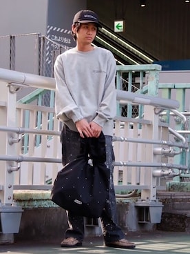 「Firsthand（ファーストハンド）のアイテム」を使った、Firsthandさん（メンズ・170cm）の冬コーディネート