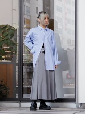「Firsthand（ファーストハンド）のアイテム（アクセサリー）」を使った、Firsthandさん（レディース・156cm）の冬コーディネート