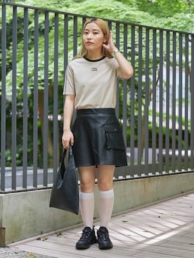 「Firsthand（ファーストハンド）のアイテム」を使った、Firsthandさん（レディース・159cm）の春コーディネート