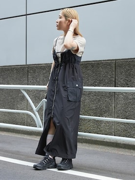 「Firsthand（ファーストハンド）のアイテム（ワンピース/ドレス）」を使った、Firsthandさん（レディース・159cm）の春コーディネート