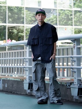 「Firsthand（ファーストハンド）のアイテム」を使った、Firsthandさん（メンズ・172cm）の春コーディネート