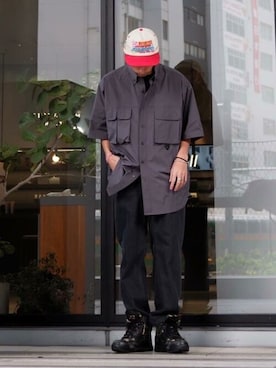 「Firsthand（ファーストハンド）のアイテム」を使った、Firsthandさん（メンズ・172cm）の春コーディネート