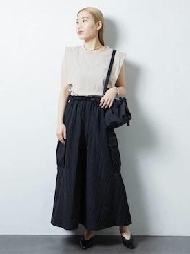 「Firsthand（ファーストハンド）のアイテム（ワンピース/ドレス）」を使った、Firsthandさん（レディース・159cm）の春コーディネート