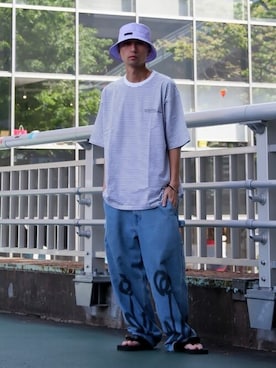 「Firsthand（ファーストハンド）のアイテム」を使った、Firsthandさん（メンズ・172cm）の春コーディネート
