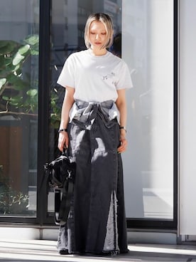 「Firsthand（ファーストハンド）のアイテム（ワンピース/ドレス）」を使った、Firsthandさん（レディース・156cm）の夏コーディネート