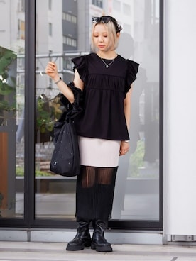 Firsthandさん（レディース・156cm）の夏コーディネート