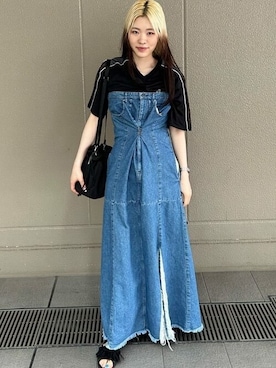 「Firsthand（ファーストハンド）のアイテム（ワンピース/ドレス）」を使った、Firsthandさん（レディース・163cm）の夏コーディネート