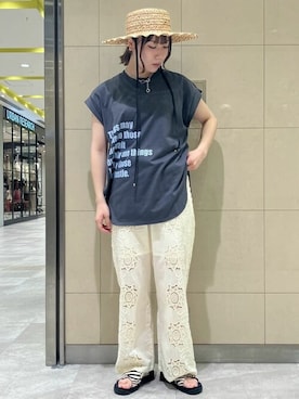 Firsthandさん（レディース・161cm）の夏コーディネート