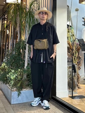 「Firsthand（ファーストハンド）のアイテム」を使った、Firsthandさん（メンズ・172cm）の夏コーディネート