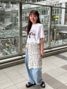 Firsthandさん（レディース・157cm）の夏コーディネート