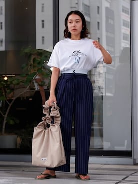 Firsthandさん（レディース・158cm）の夏コーディネート