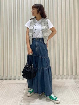 Firsthandさん（レディース・154cm）の夏コーディネート